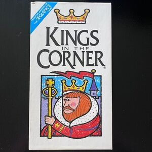 Kings in the Corner Card Game, Vintage 1996 By Jax, Makers of Sequence COMPLETE!